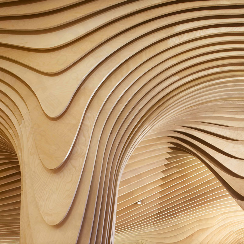 室內弧形鋁方通