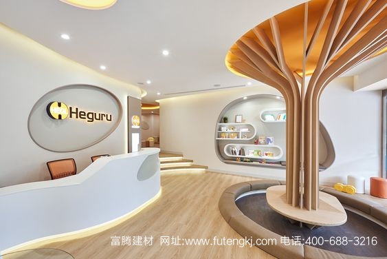 弧形鋁樹方通裝飾效果圖7